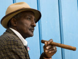 Havana  Cuban Man  Plaza De La Catedral  Havana  Cuba