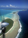 Lagoon and Beach  Aitutaki  Cook Islands