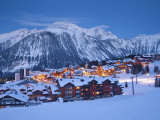 Courchevel 1850 Ski Resort in the Three Valleys  Les Trois Vallees  Savoie  French Alps  France