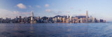 Skyline of Central  Hong Kong Island  from Victoria Harbour  Hong Kong  China  Asia
