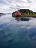 The Traditional Coastal Port of Selsoyvik on Island of Rodoy  Norway