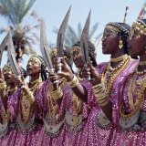 During a Dance  Girls from the Sultanate of Tadjoura  Dress Up in All their Finery and Display the 