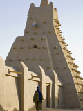 Timbuktu  the Sankore Mosque at Timbuktu Which Was Built in the 14th Century  Mali