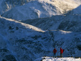 Cumbria  Lake District  Winter Hill Walking in the Lake District  England