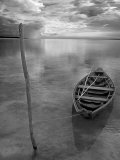Dug Out Canoe Used by Local Fishermen Pulled Up on Banks of Rio Tarajos  Tributary of Amazon River