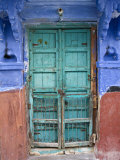 Typical Blue Architecture  Jodhpur  Rajasthan  India