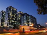 Modern Architecture and Microsoft Building at Tsinghua Scientific Park  Beijing  China