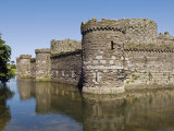 Wales  Anglesey  Beaumaris Castle Is One of Iron Ring of Castles Build by Edward I