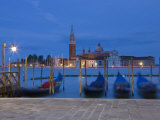 Gondolas  St  Mark's Square  Venice  Italy