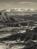 Utah  Moab  Canyonlands National Park  Buck Canyon Overlook  Winter  USA