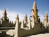 Niger  the Minarets of Kotaka Mosque  Mali