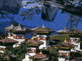 Dochu La  the Pass Is a Mystical Place with Views North to the Himalayas  Bhutan