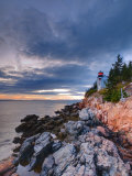 Maine  Mount Desert Island  Bas Harbor  Bas Harbor Lighthouse  USA