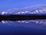 Mount Mckinley from Reflection Lake  Denali National Park  Alaska  USA