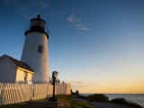 Maine  Pemaquid Peninsular  Pemaquid Point Lighthouse  USA