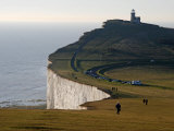 East Sussex  Beachy Head Is a Chalk Headland on South Coast of England  England