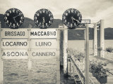 Piedmont  Lake Maggiore  Cannobio  Lake Ferry Timetable  Italy