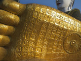 Myanmar  Yangon  Me La Lu Paya  The Foot of the Reclining Buddha