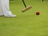 Playing Croquet  Devon  England