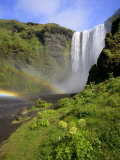 Skogafoss Waterfall  South Coast  Iceland