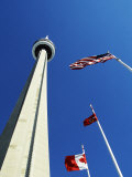 Cn Tower at 533 M or 1 815 Ft High  Canada's Wonder of the World  in Downtown Toronto