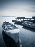 Boats on Lake  Connemara  County Galway  Ireland