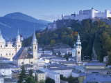Alt Stadt and Hohensalzburg Fortress  Salzburg  Austria