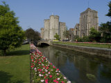 Westgate and Westgate Gardens  Canterbury  Kent  England  United Kingdom  Europe
