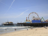 Santa Monica Pier  Santa Monica  Los Angeles  California  United States of America  North America