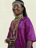 Afar Girl from Sultanate of Tadjoura Wears Exotic Gold Jewellery for Marriage