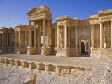 Theatre in the Spectacular Ruined City of Palmyra  Syria