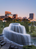 Finlay Park Fountain  Columbia  South Carolina  United States of America  North America