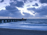 Florida  Pompano Beach  Fishing Pier  Atlantic Ocean  USA