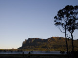 Mount Oakleigh Seen from New Pelion Hut on the Overland Track