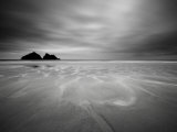 Cornwall  Holywell Bay  Holywell Beach and Carters or Gulls Rocks  UK