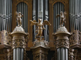Organ  St Gatien Cathedral  Tours  Indre-Et-Loire  France  Europe