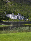 Kylemore Abbey and Lake  Connemara  County Galway  Connacht  Republic of Ireland  Europe