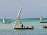 East Africa  Tanzania  Zanzibar  A Traditional Dhow  India  and East Africa