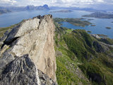 Nordland  Helgeland  Rodoy Island  View of the Surrounding Islands from the 400 Metre High Peak of 