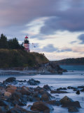 Maine  Lubec  West Quoddy Lighthouse  USA