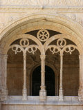 Jeronimos Monastery Cloister  Lisbon  Portugal  Europe