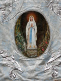 Pilgrimage Banner  Lourdes  Hautes Pyrenees  France  Europe
