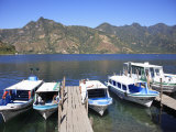 Boat Dock  San Pedro  San Pedro La Laguna  Lake Atitlan  Guatemala  Central America