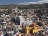 Overview of City from the Monument of El Pipila  Guanajuato City  Guanajuato