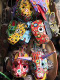 Masks  Handicraft Market  Antigua  Guatemala  Central America