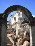 Ruins of the Church of La Recoleccion  Destroyed by Earthquake in 1700S  Antigua  Guatemala