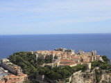 Elevated View over the City  Monte Carlo  Monaco  Cote D'Azur  Mediterranean  Europe