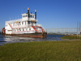 Paddle Steamer on Lakes Bay  Atlantic City  New Jersey  United States of America  North America