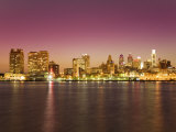 Philadelphia Skyline and Delaware River  Philadelphia  Pennsylvania