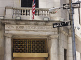The New York Stock Exchange  Wall Street  Manhattan